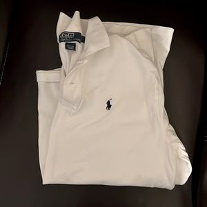 White Ralph Lauren Long Sleeve Shirt